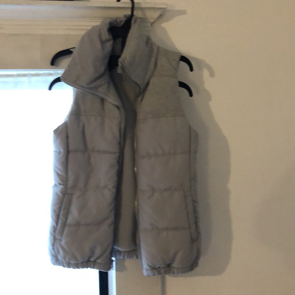 Gray Puffer Vest